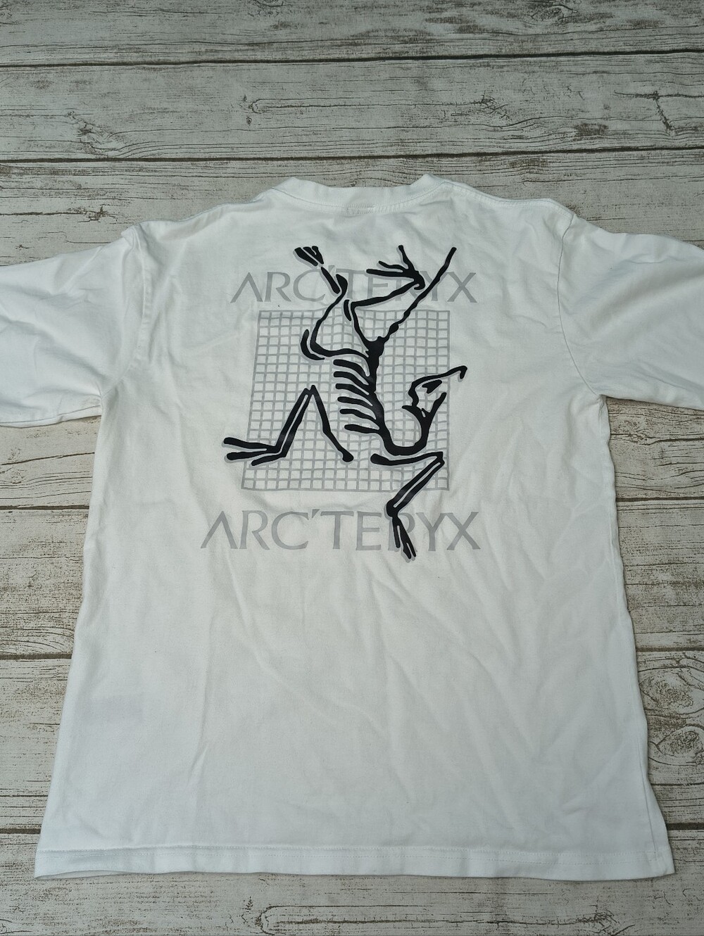 Arc'teryx Arc'Multi Bird Logo T-shirt White Men Size Medium